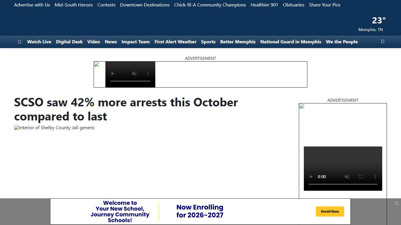 SCSO saw 42% more arrests this October compared to last