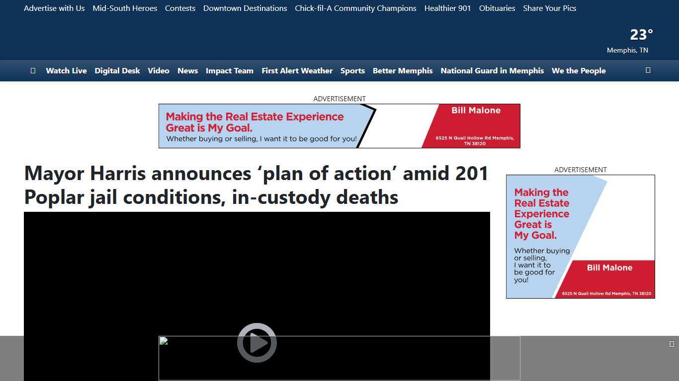 Mayor Harris announces ‘plan of action’ amid 201 Poplar jail conditions, in-custody deaths