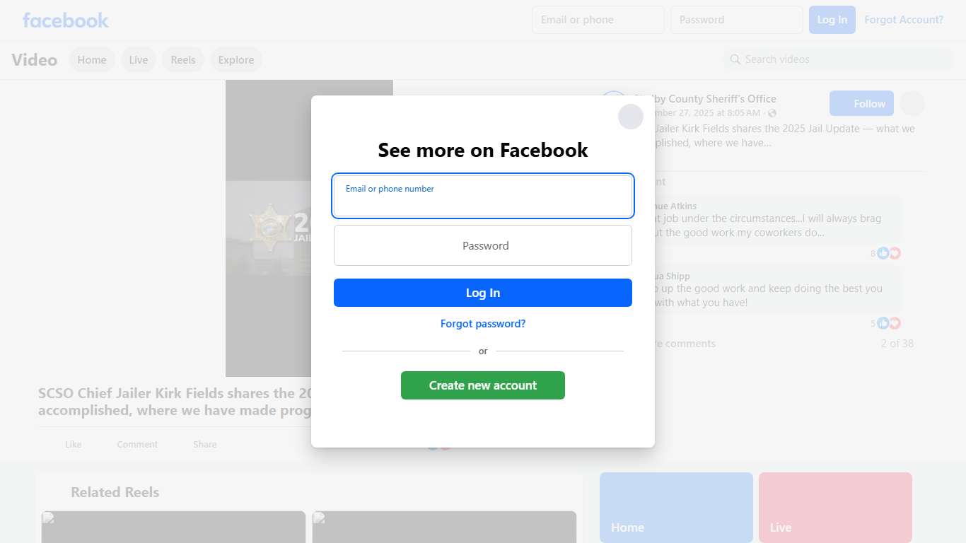SCSO Chief Jailer Kirk Fields shares the 2025 Jail Update — what we have accomplished, where we have made progress, and planning for the future. | Shelby County Sheriff's Office | Facebook